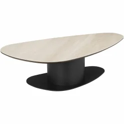 Organische Salontafel Ritz 140 x 75 cm -Travertin - Loft24.nl