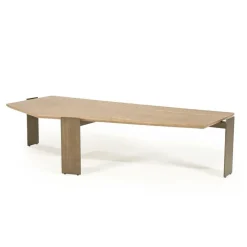 Organische Salontafel Robert Essenhout 150 x 70cm - Bruin - Loft24.nl