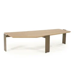 Organische Salontafel Robert Essenhout 150 x 70cm - Bruin - Loft24.nl