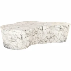 Organische Salontafel Rockyard Faux Marmer - 127 x 122 cm - Loft24.nl