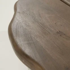 Organische Salontafel Yuo Mangohout - Lichtbruin - Loft24.nl