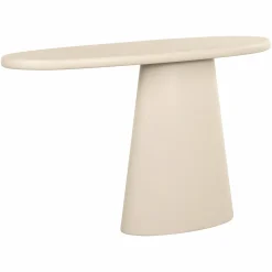 Organische sidetable Clayton 129 cm - Beige - Loft24.nl