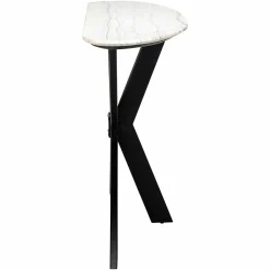 Organische Sidetable Tracadero Marmer - Wit - Loft24.nl