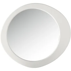 Organische Spiegel Bloomstone 120 x 108cm kleur Wit - Loft24.nl