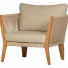Outdoor Loungestoel San Remo Teakhout - Zand - Loft24.nl