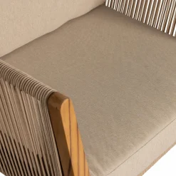 Outdoor Loungestoel San Remo Teakhout - Zand - Loft24.nl