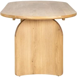 Ovale Eettafel Fairmont Eiken 235 x 100 cm - Naturel - Loft24.nl