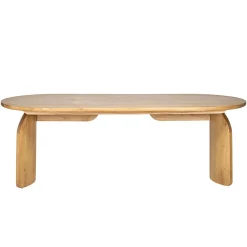 Ovale Eettafel Fairmont Eiken 235 x 100 cm - Naturel - Loft24.nl