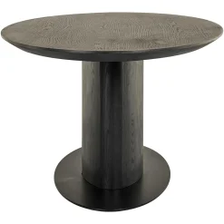 Ovale Eettafel Gordon Eiken 210 x 105 cm - Dark Coffee - Loft24.nl