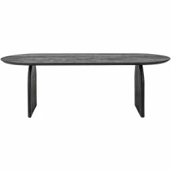 Ovale Eettafel Hudson 235 x 100 cm - Mangohout - Loft24.nl