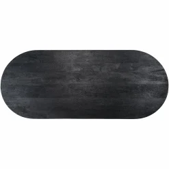 Ovale Eettafel Hudson 200 x 100 cm - Mangohout - Loft24.nl