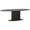 Ovale Eettafel Luxor 300 x 120 cm - Bruin - Loft24.nl