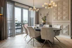 Ovale Eettafel Luxor 235 x 110 cm - Bruin - Loft24.nl