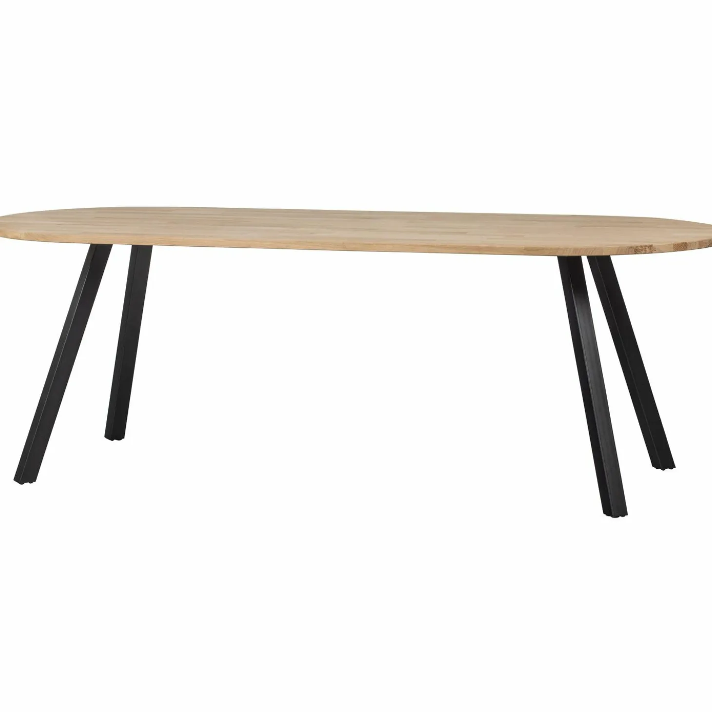 Ovale Eettafel Tablo met 2-standen poot, 220 x 90cm - Loft24.nl