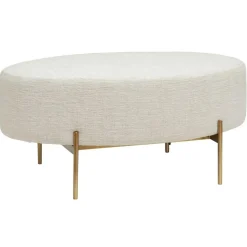 Ovale Hocker Ossana 100 x 65 cm - Loft24.nl