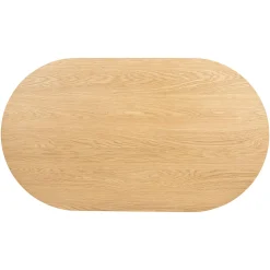 Ovale Salontafel Belfort Eiken 140 cm -Naturel - Loft24.nl