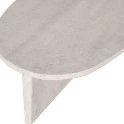 Ovale salontafel Seam mango hout naturel - Loft24.nl