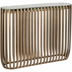 Ovale Sidetable Volante 107 cm - Goud - Loft24.nl