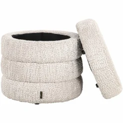 Poef Adele lovely cream (Be Lovely 11 Cream) - Loft24.nl