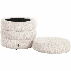 Poef Adele lovely cream (Be Lovely 11 Cream) - Loft24.nl