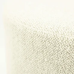 Poef Avah Bouclé 41cm - Beige - Loft24.nl
