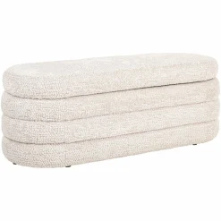 Poef Camile lovely cream (Be Lovely 11 Cream) - Loft24.nl