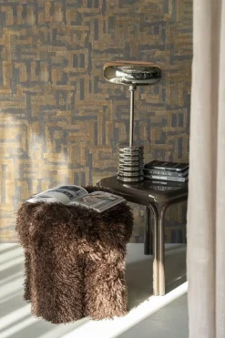 Poef Doodly - Donker bruin - Loft24.nl