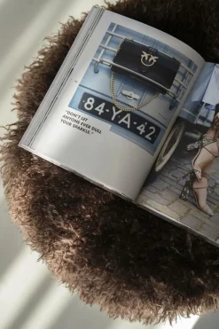 Poef Doodly - Donker bruin - Loft24.nl