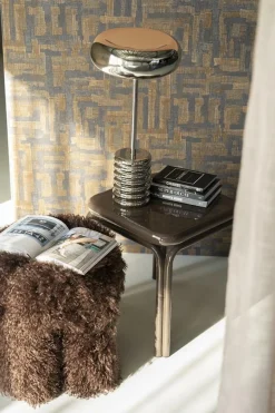 Poef Doodly - Donker bruin - Loft24.nl