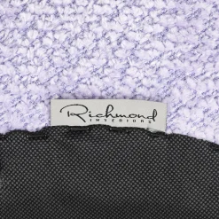 Poef Jace Chenille - Lila - Loft24.nl