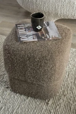 Poef Kelso - bruin - Loft24.nl