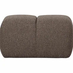 Poef Mojo 45x84x64cm Bouclé Bruin - Loft24.nl