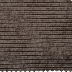 Poef Mojo 45x84x64cm Geweven Ribstof Bruin - Loft24.nl