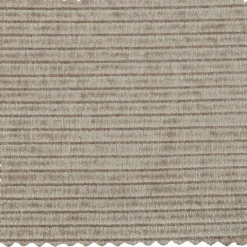 Poef Mojo 45x84x64cm Geweven Ribstof DonkerZand - Loft24.nl