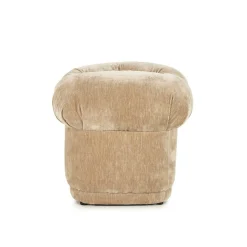 Poef Nook Chenille - Beige - Loft24.nl