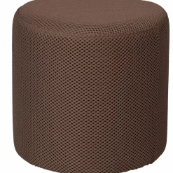 Poef Puuk Mesh Espresso 38x40x40cm - Loft24.nl