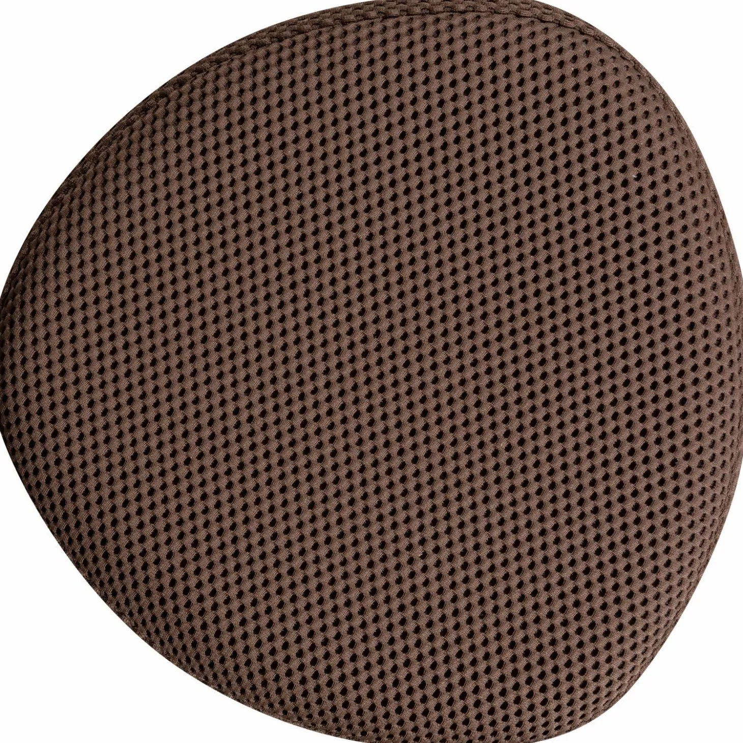 Poef Puuk Mesh Espresso 38x40x40cm - Loft24.nl