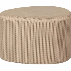 Poef Puuk Mesh Naturel 38x60x47cm - Loft24.nl