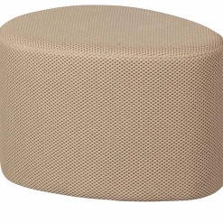 Poef Puuk Mesh Naturel 38x60x47cm - Loft24.nl