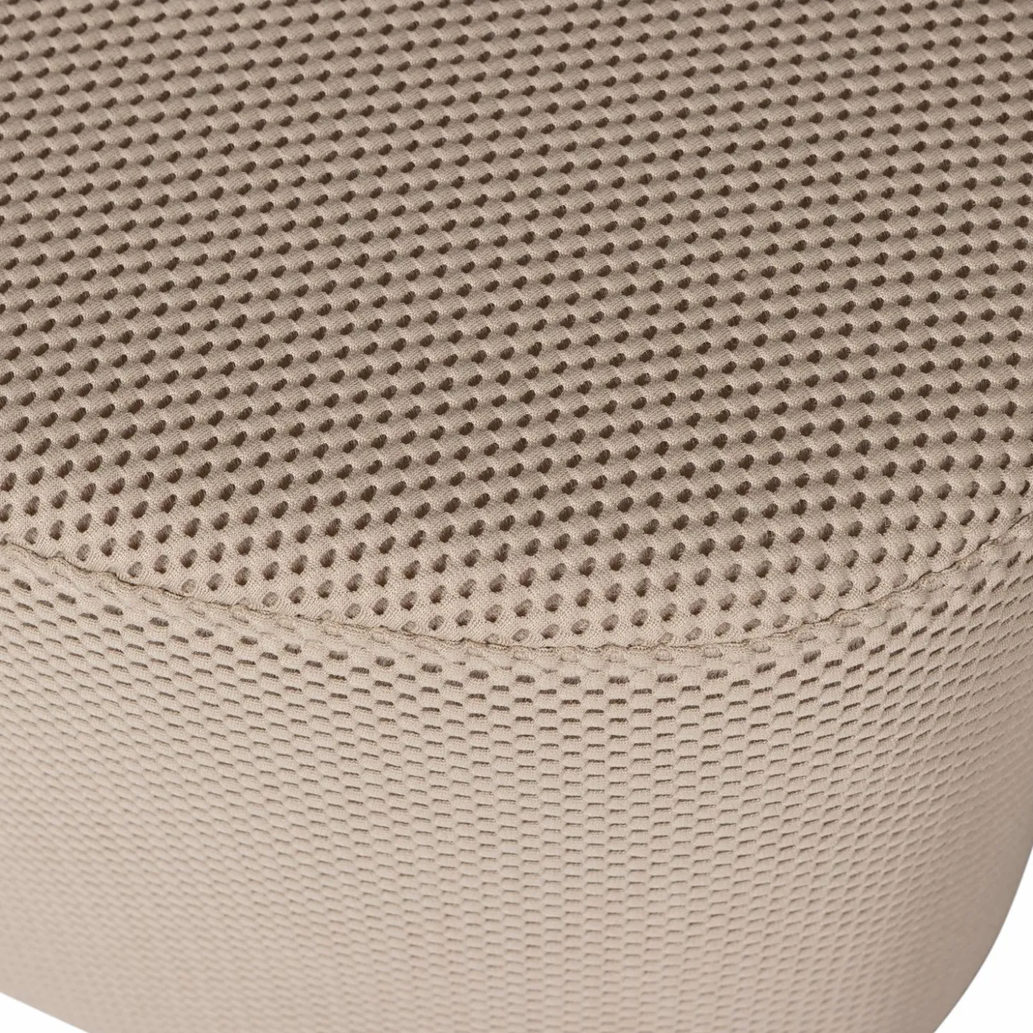Poef Puuk Mesh Naturel 38x60x47cm - Loft24.nl
