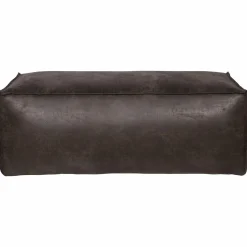 Poef Rodeo 43x120x60 Zwart - Loft24.nl
