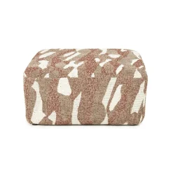 Poef Rytm - Rood 70 x 70cm - Loft24.nl