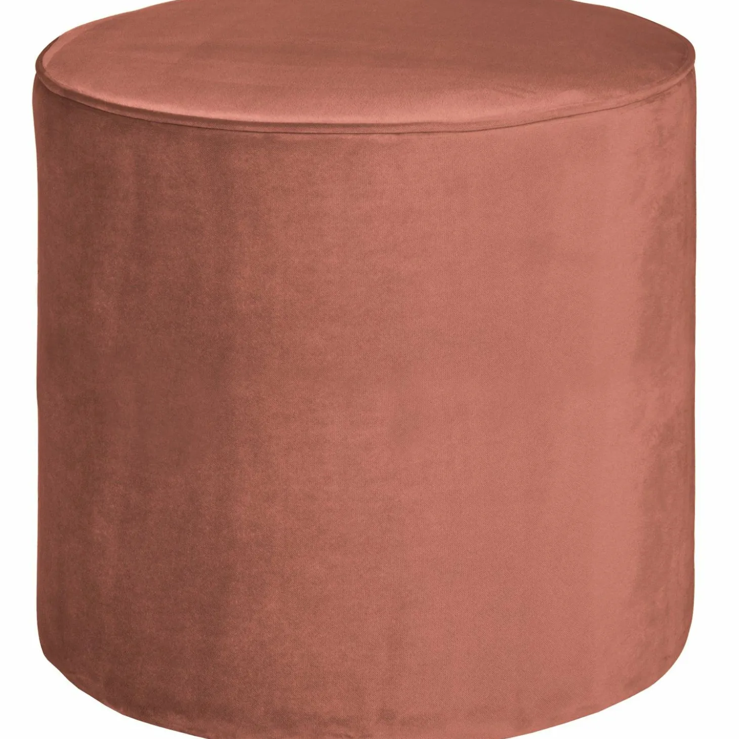 Poef Sara Hoog Oud Roze 46xO46 - Loft24.nl