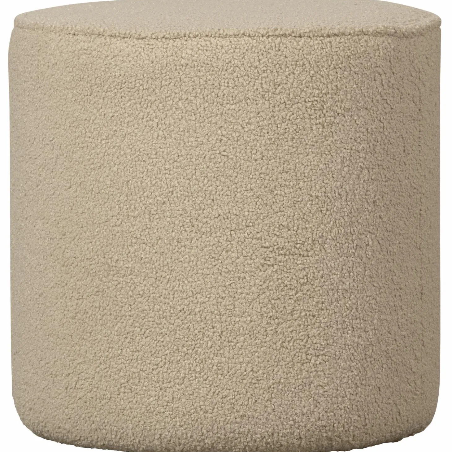 Poef Sara Hoog Teddy Zand 46xO46 - Loft24.nl