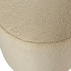 Poef Sara Hoog Teddy Zand 46xO46 - Loft24.nl