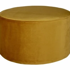 Poef Sara Laag OkerGeel 36xO60 - Loft24.nl