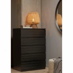 Poef Sara Laag Teddy Off White 36xO60 - Loft24.nl