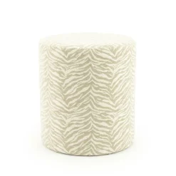 Poef Tigra - Beige - Loft24.nl