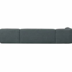 Polly bank u-vorm links blauw/groen - Loft24.nl