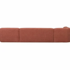 Polly bank u-vorm links roze - Loft24.nl